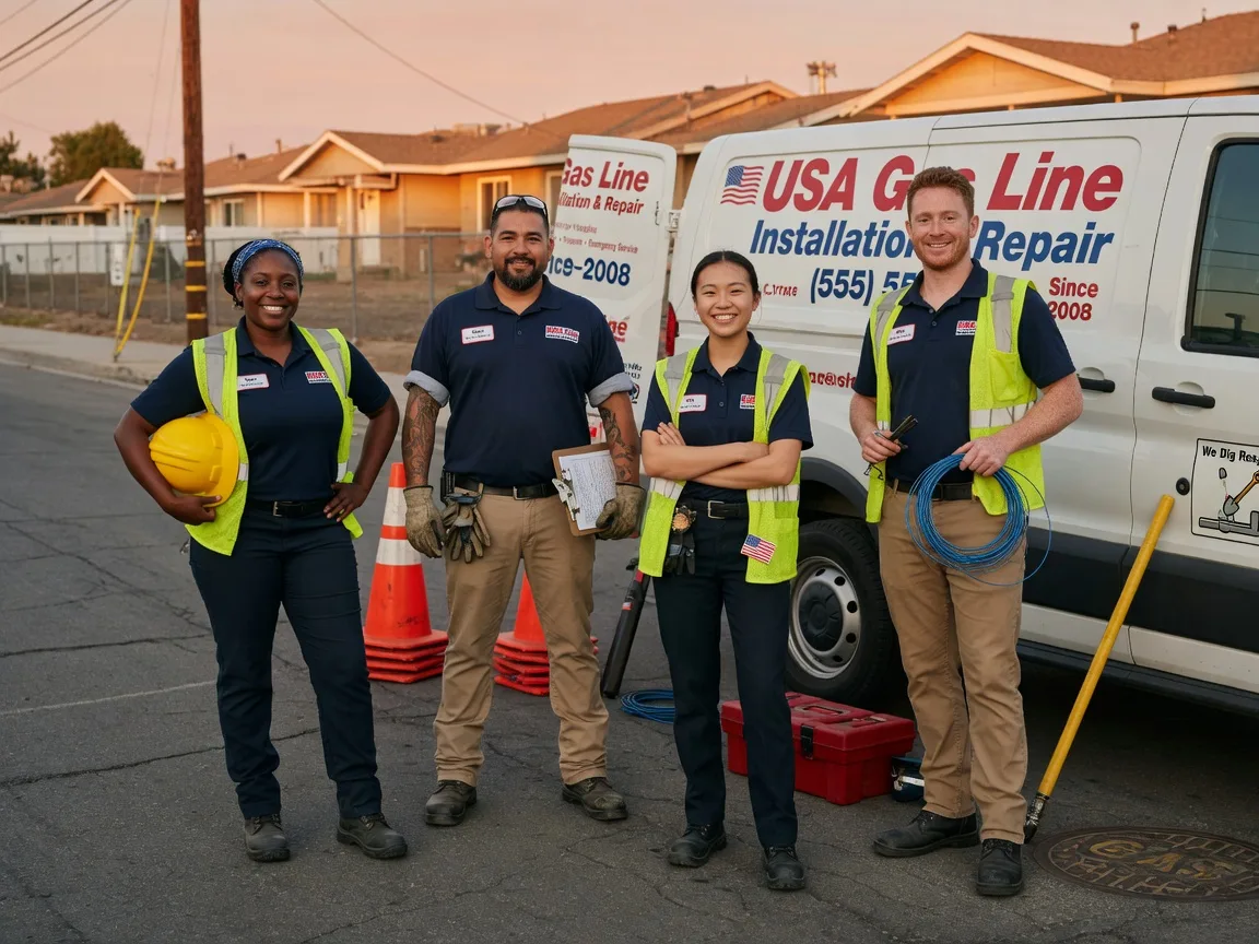 Gas Line Installation company in Vacaville, CA